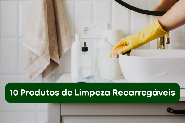 10 Produtos de Limpeza Recarregáveis para Quem Mora em Studios ou Kitnets