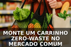 Guia de Compras Conscientes: Como Montar um Carrinho Zero-Waste no Mercado Comum