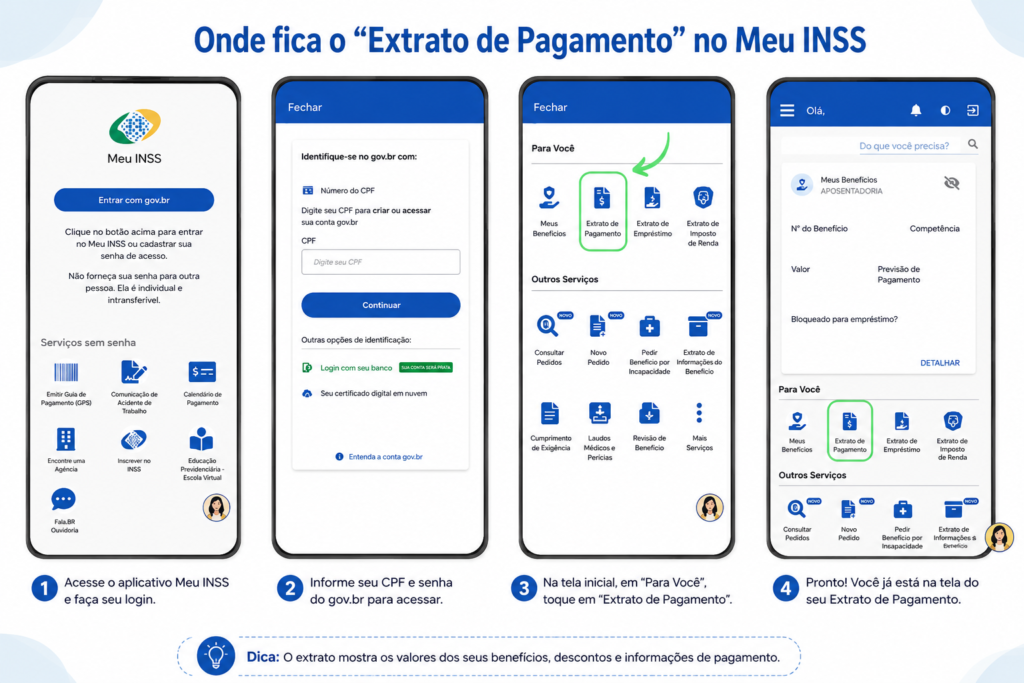 Como usar o aplicativo Meu INSS: guia completo para consultar benefícios